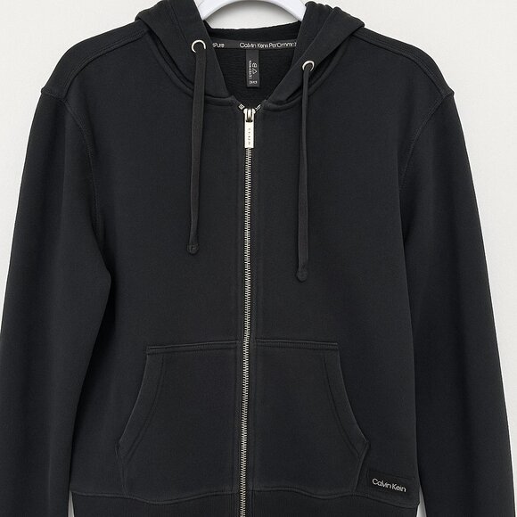 Calvin Klein Performance Black Full Zip Hoodie – Women’s S/P Small - Picture 1 of 1